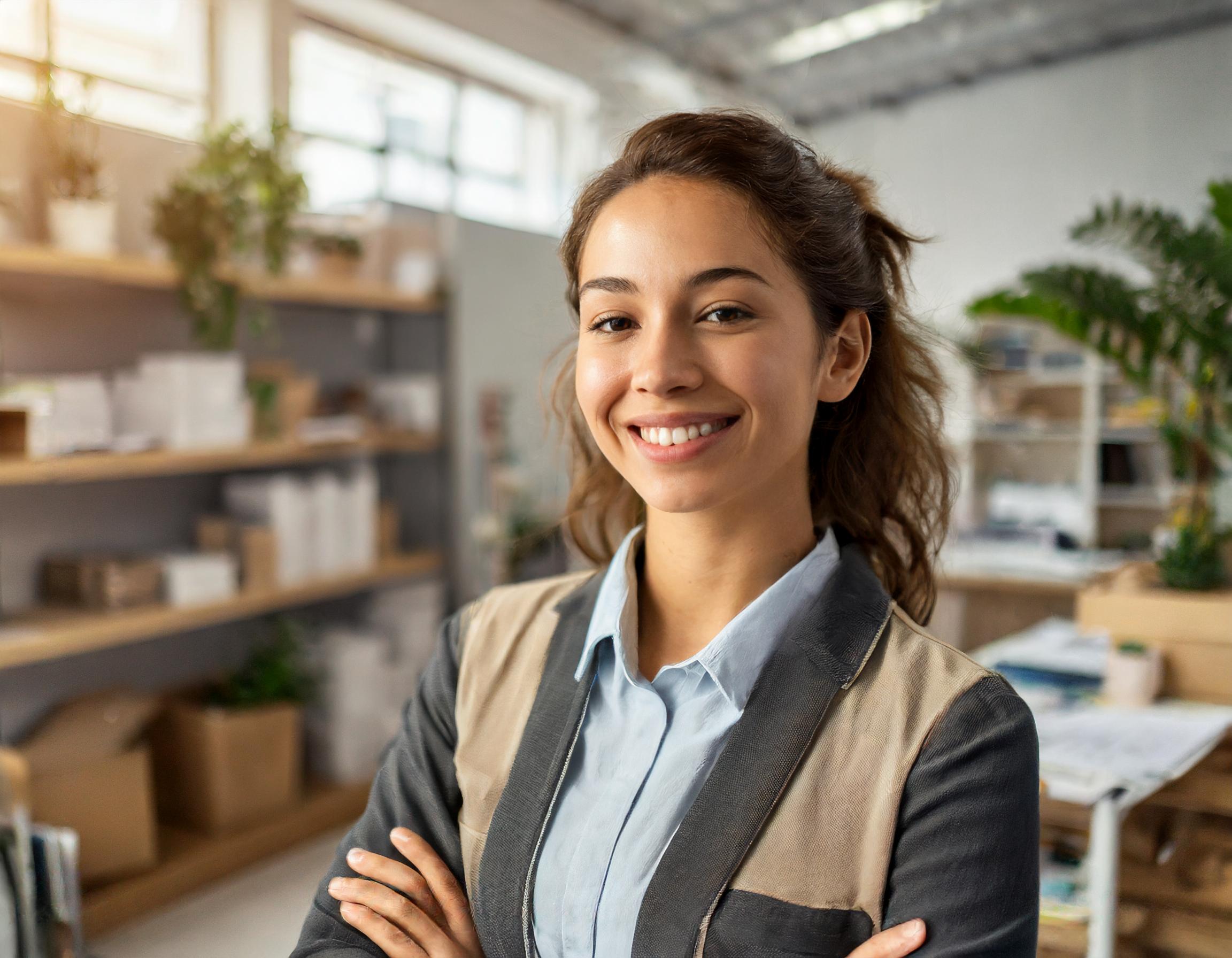 zufriedene Person, positive Ausstrahlung